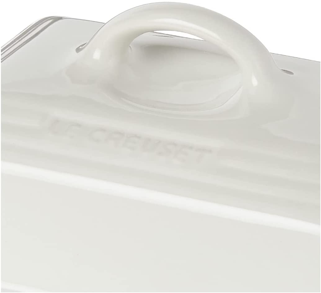 Manteigueira Cerâmica Branca Le Creuset