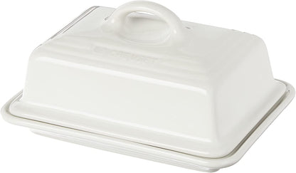 Manteigueira Cerâmica Branca Le Creuset