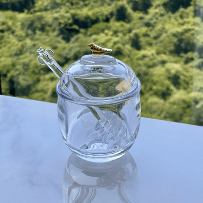 Meleira com Pegador e Tampa de Cristal Golden Bird 150ml