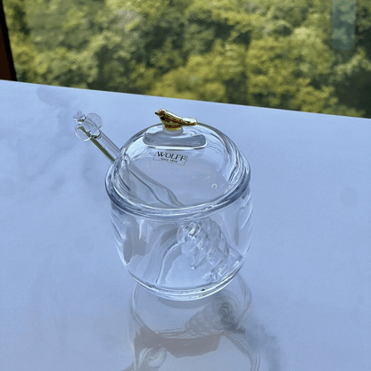 Meleira com Pegador e Tampa de Cristal Golden Bird 150ml