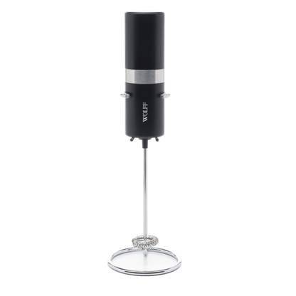 Mixer Elétrico para Bebidas em Aço Inox e Plástico com Suporte