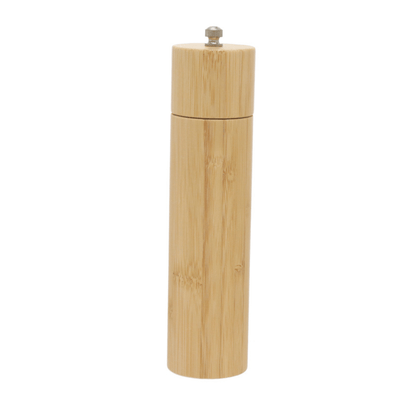 Moedor Manual para Sal e Pimenta Moulin de Bambu 21cm