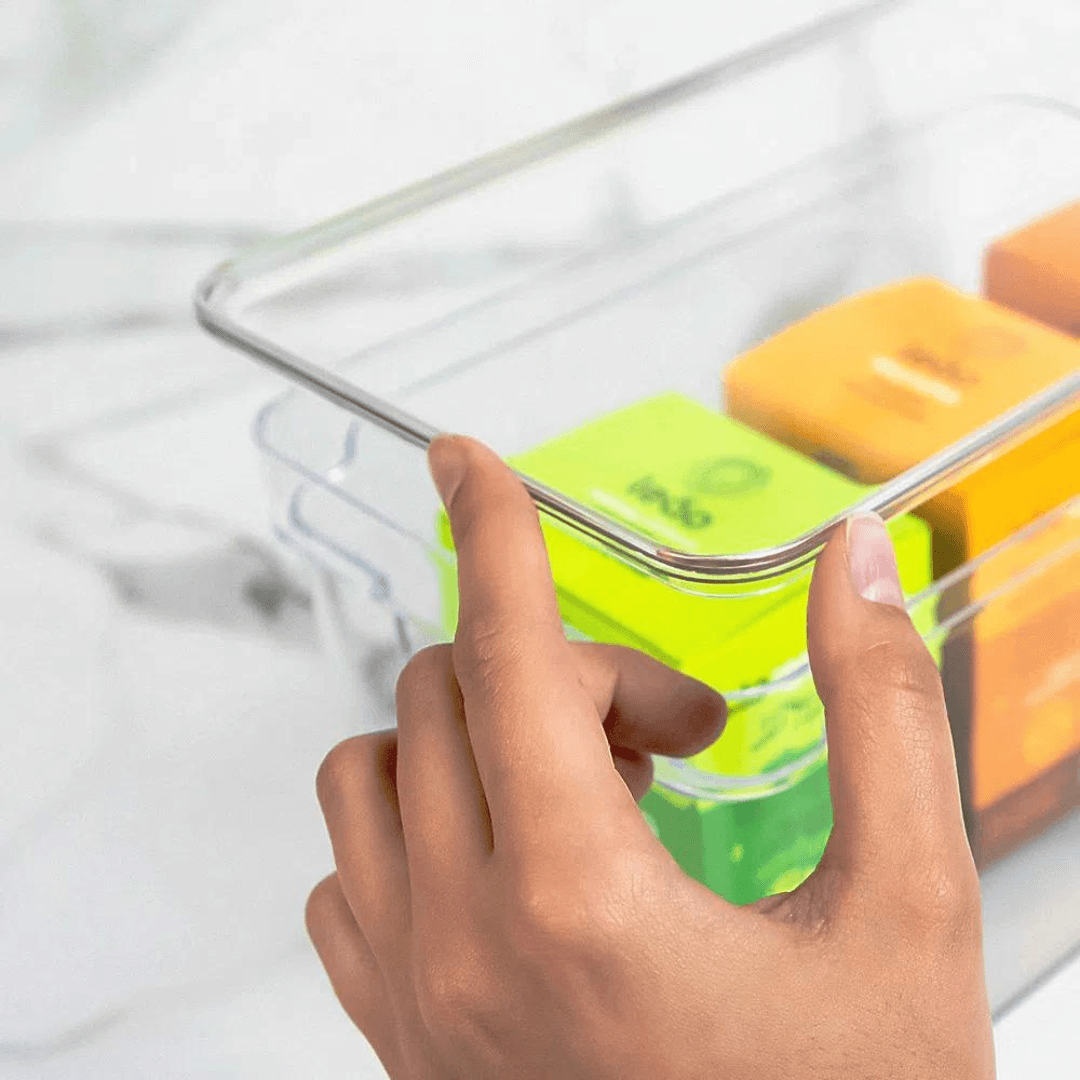Organizador Clear com Tampa 30cm