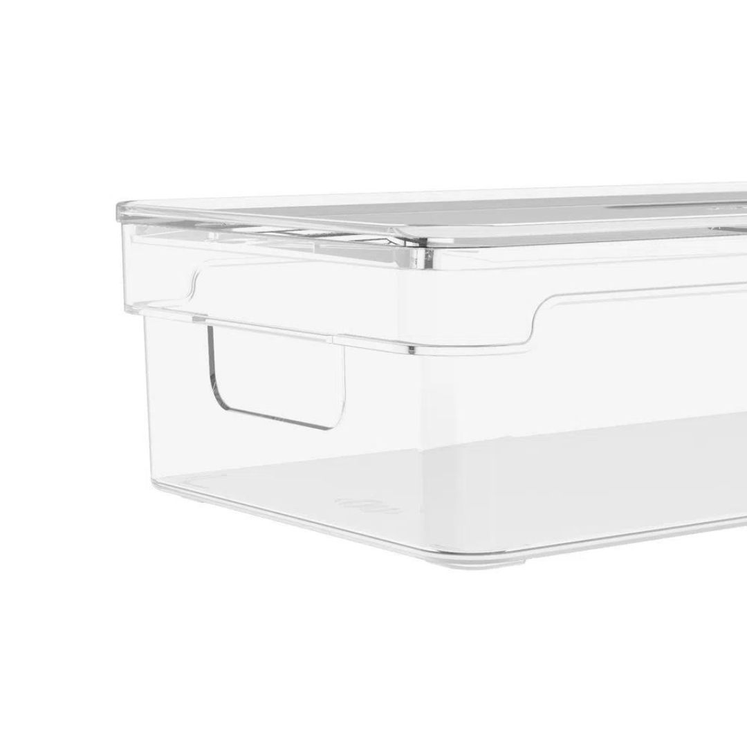 Organizador Clear com Tampa 30cm