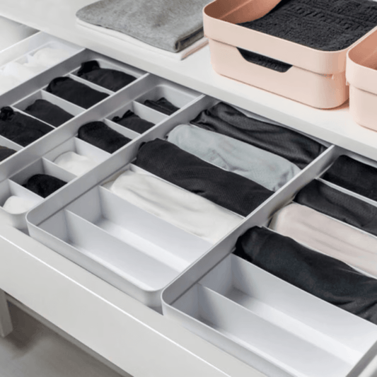 Organizador Colmeia Logic Branco 20cm x 35cm