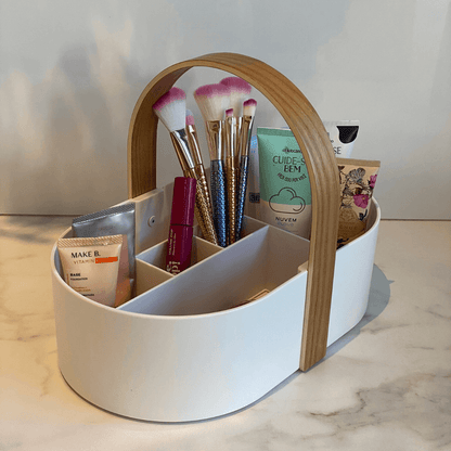 Organizador de Cosméticos Bellwood Branco