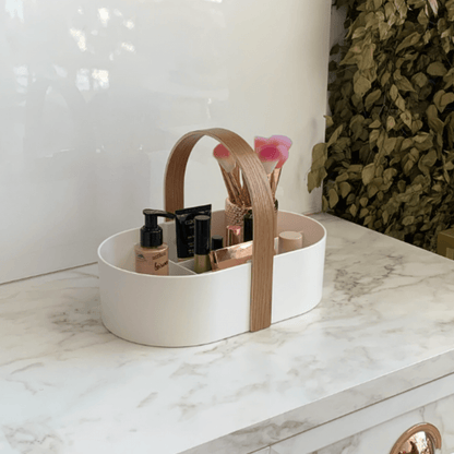 Organizador de Cosméticos Bellwood Branco