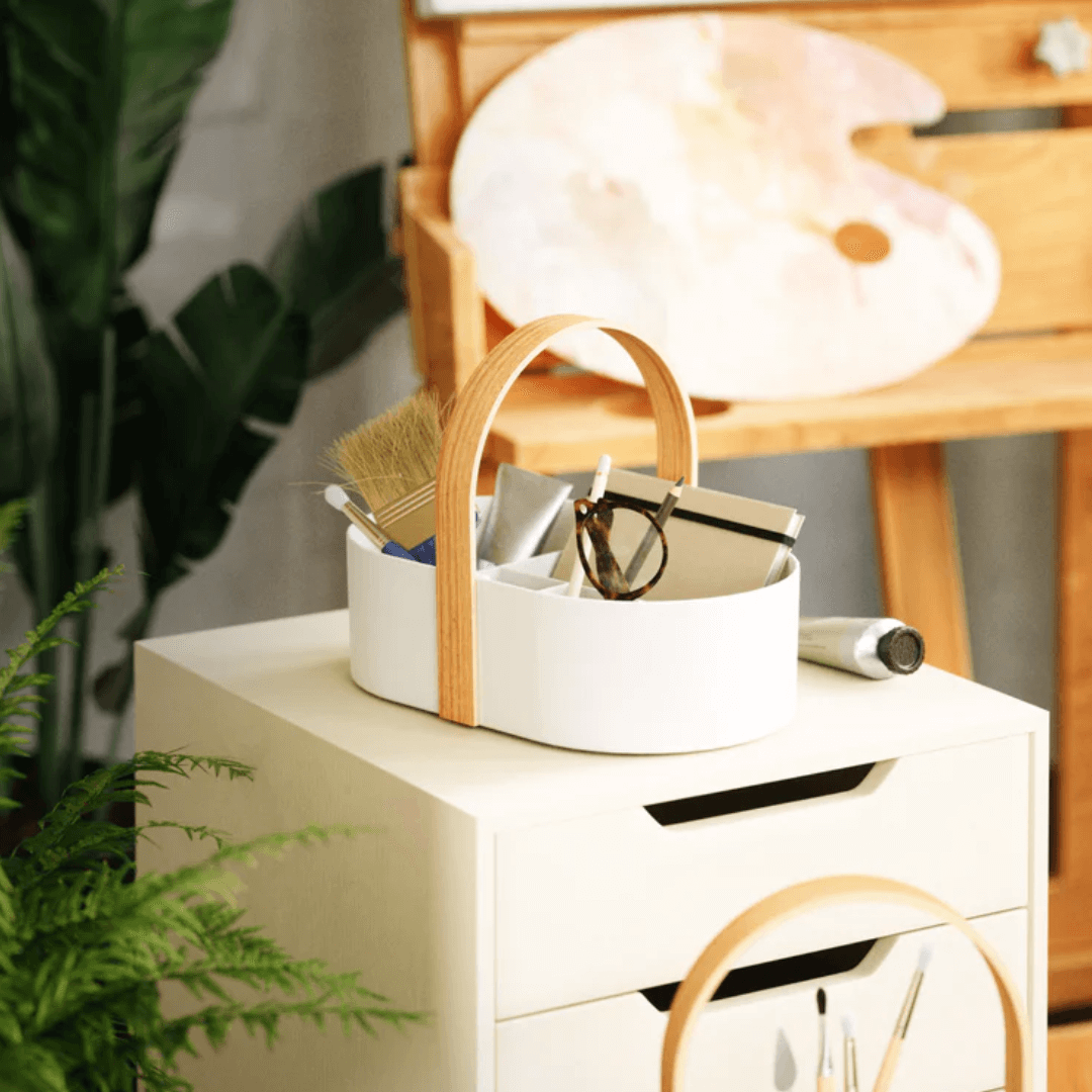Organizador de Cosméticos Bellwood Branco