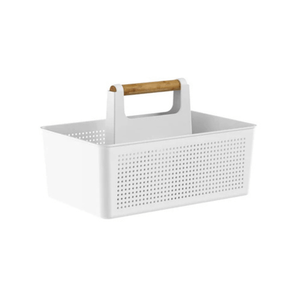 Organizador Multiuso com Alça Flow Branco 8 Litros