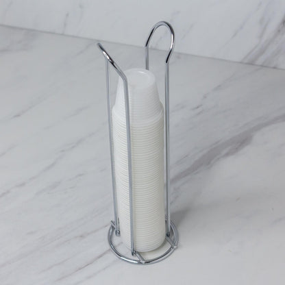 Organizador para Copos Descartáveis 50/80ml Aço Cromado