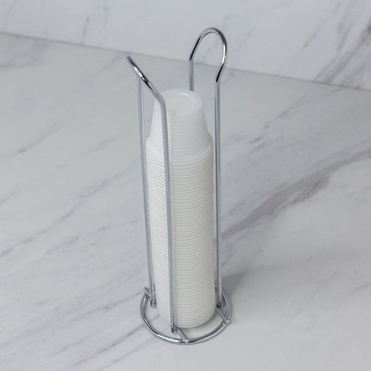 Organizador para Copos Descartáveis 50/80ml Aço Cromado