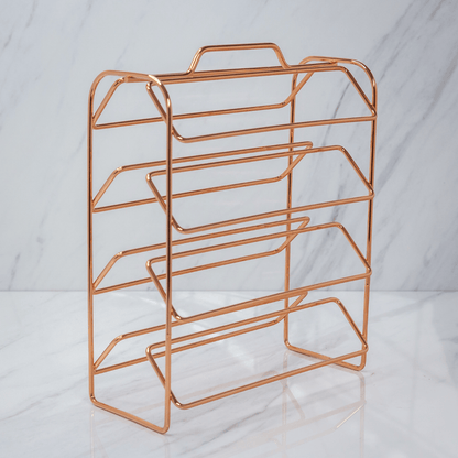 Organizador Porta Cápsulas de Café Dolce Gusto Rose Gold