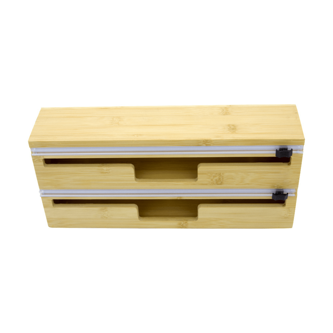 Organizador Porta Rolos em Bambu 33,5cm