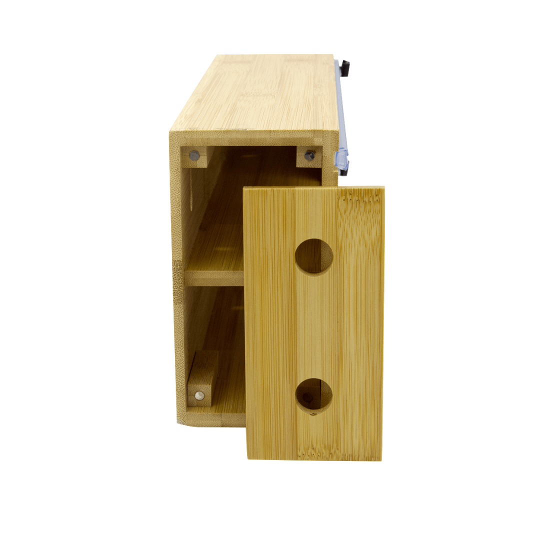 Organizador Porta Rolos em Bambu 33,5cm