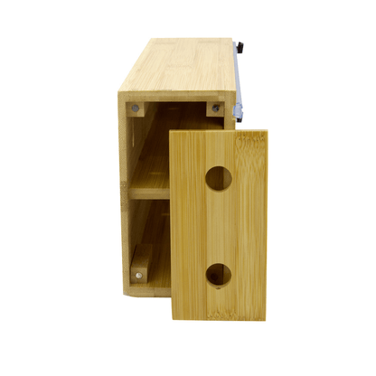 Organizador Porta Rolos em Bambu 33,5cm