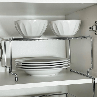 Organizador Retangular Componível Cromado - 32 cm