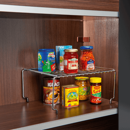 Organizador Retangular Componível Cromado - 32 cm
