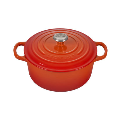 Panela Redonda Signature laranja 24cm Le Creuset