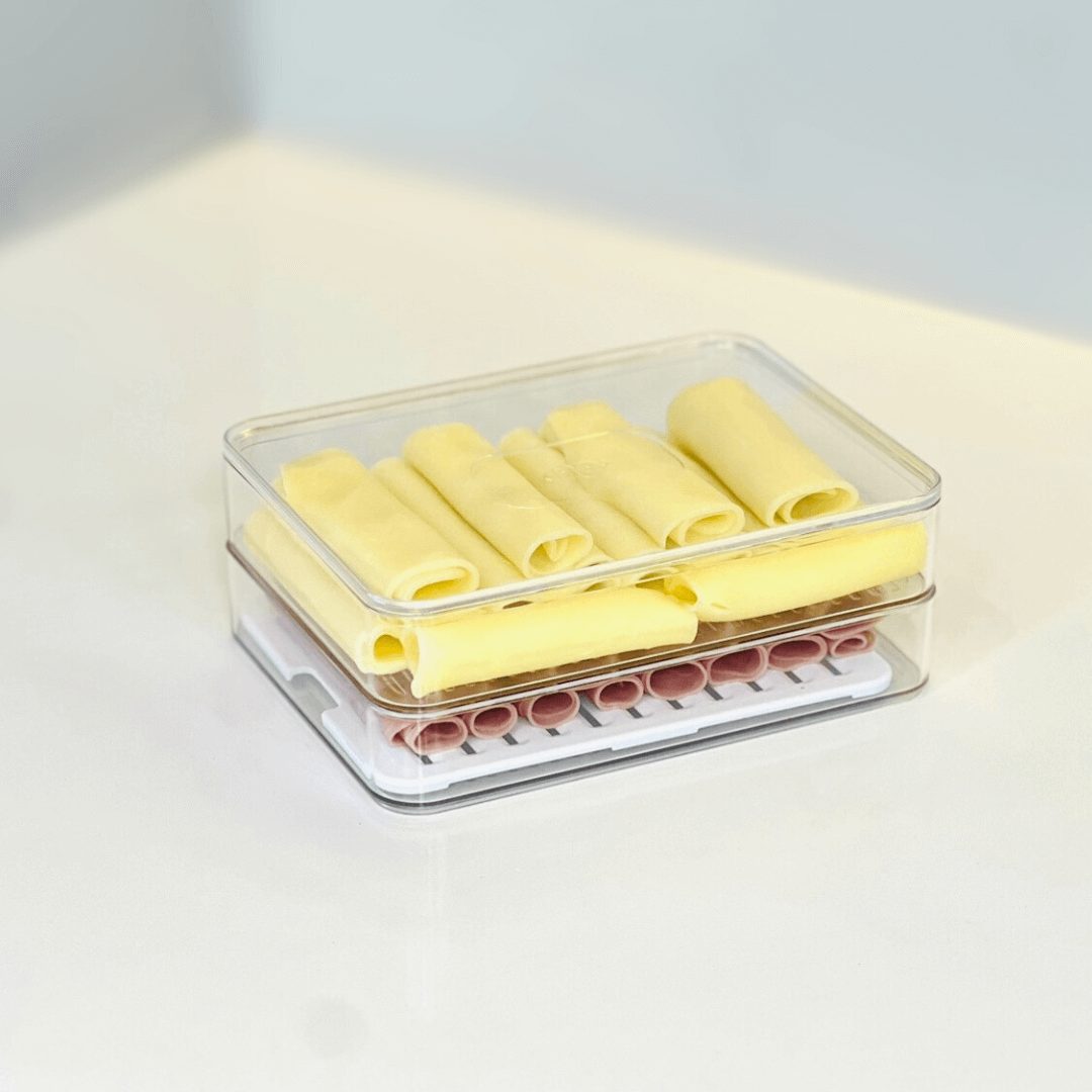 Organizador Porta Frios Duplo Clear Natural