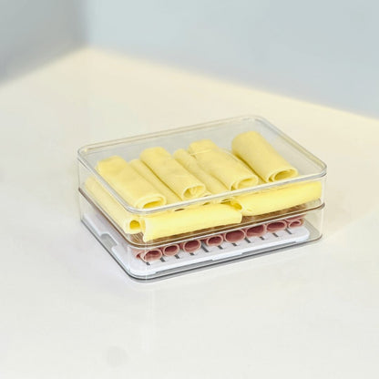 Organizador Porta Frios Duplo Clear Natural
