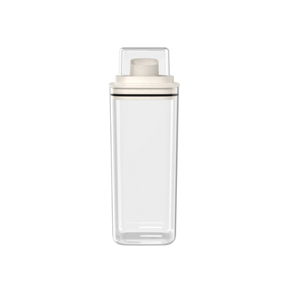Pote Hermético Dispenser Flow Bege 2,3 Litros