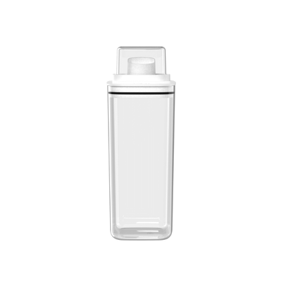 Pote Hermético Dispenser Flow Branco 2,3 Litros