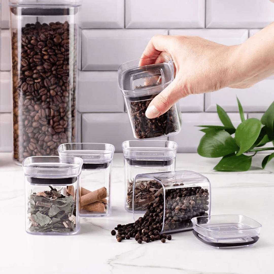 Pote Organizador Hermético Block Transparente 150ml