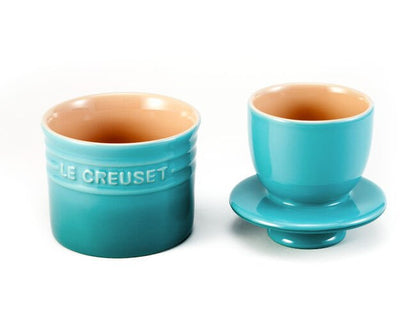 Pote para Manteiga Manteigueira Azul Caribe Le Creuset