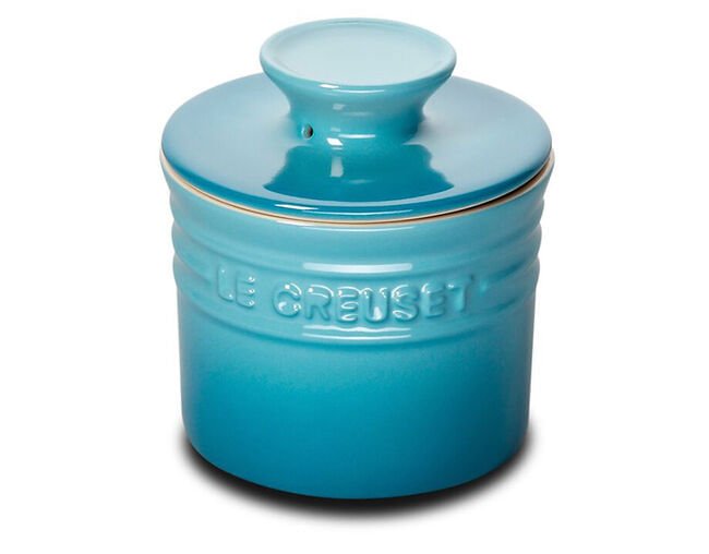 Pote para Manteiga Manteigueira Azul Caribe Le Creuset