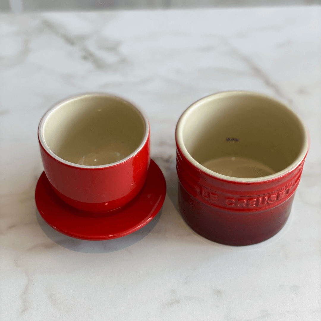 Pote para Manteiga Manteigueira Vermelha Le Creuset