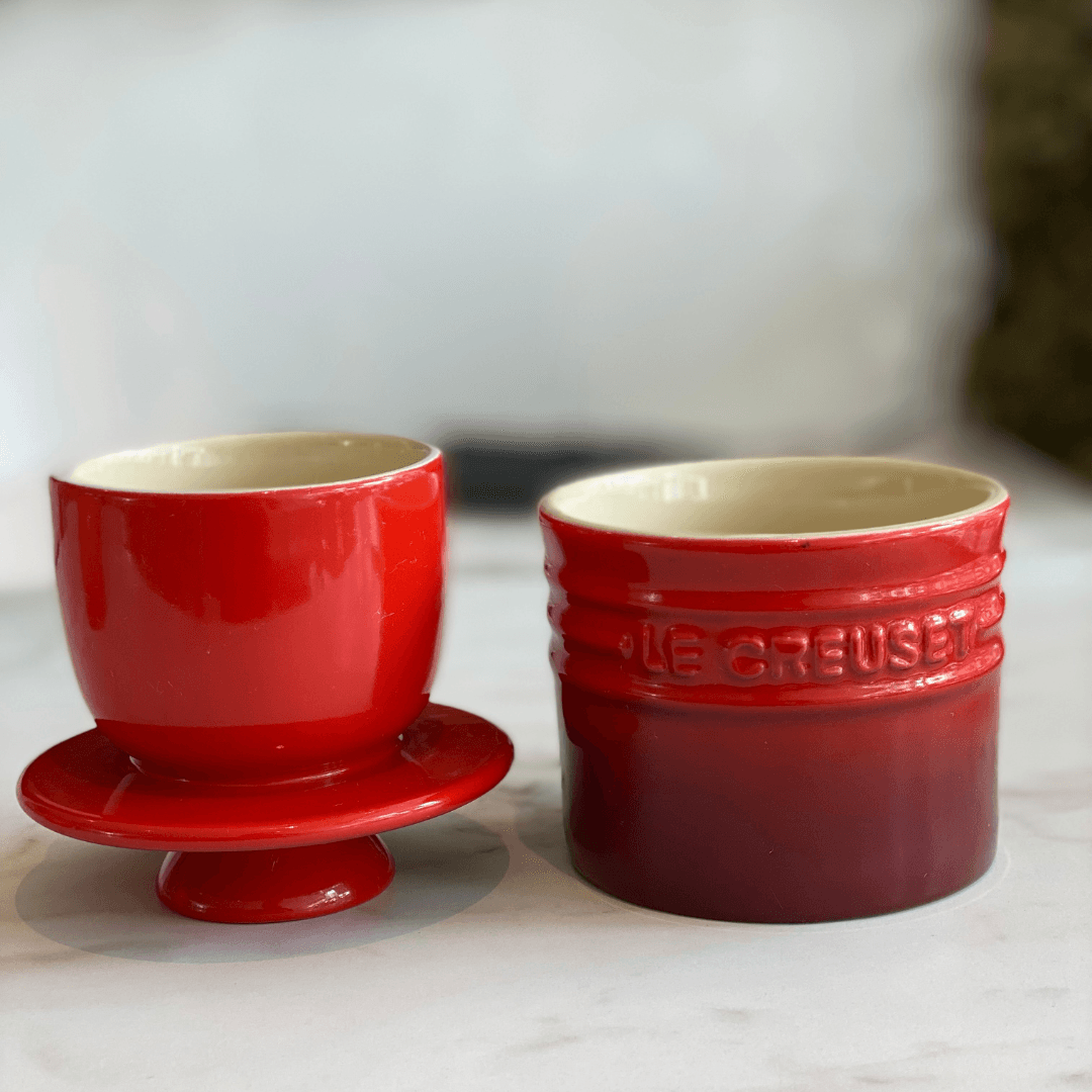 Pote para Manteiga Manteigueira Vermelha Le Creuset