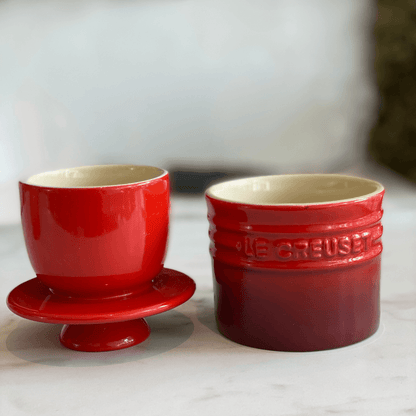 Pote para Manteiga Manteigueira Vermelha Le Creuset