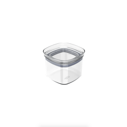 Pote Porta Mantimento Organizador Quadrado com Tampa Hermética Natural Block  450ml