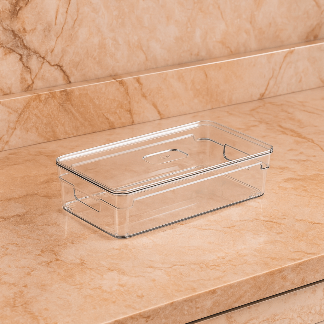 Organizador Clear com Tampa 30cm