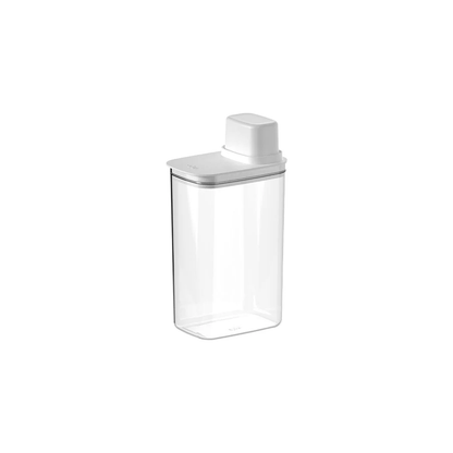 Pote Hermético com Medidor Drop Branco 2,3L