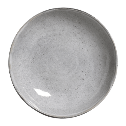 Prato Fundo Bio Dust Cinza 22,5cm
