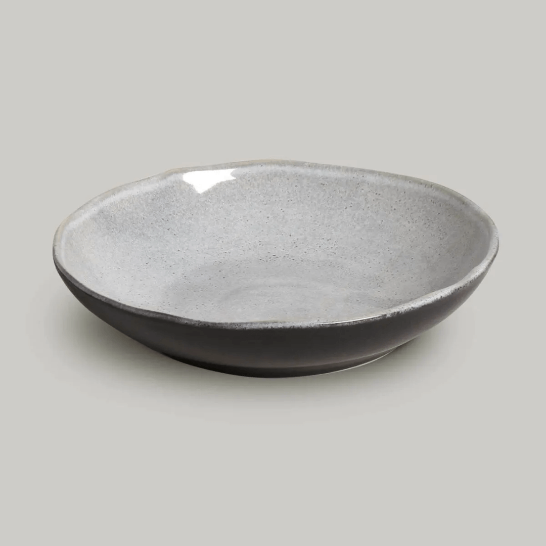 Prato Fundo Bio Dust Cinza 22,5cm