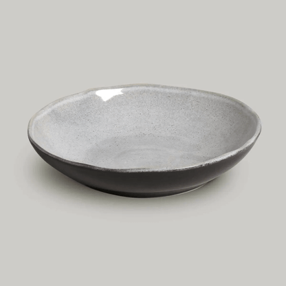 Prato Fundo Bio Dust Cinza 22,5cm