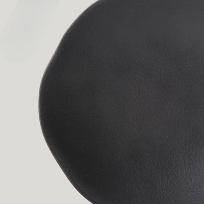 Prato Fundo Orgânico Matte Preto 21,2cm