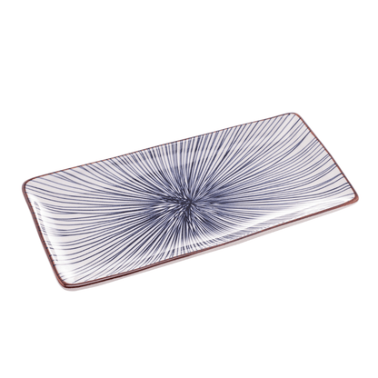 Prato Retangular em Porcelana Koji 25cm