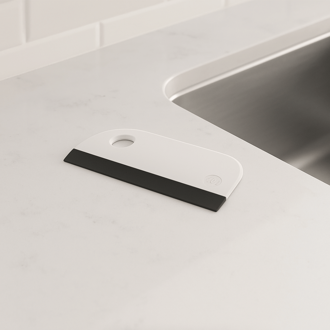 Rodo Para Pia Compacto Trium Branco Fechado
