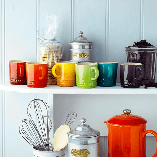 Set De 6 Canecas Espresso Cerâmica Gift Collection Le Creuset - 100 ml