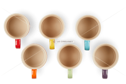 Set De 6 Canecas Espresso Cerâmica Gift Collection Le Creuset - 100 ml