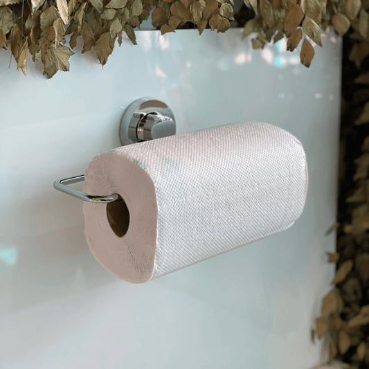 Suporte para Rolo Papel Toalha com Ventosa