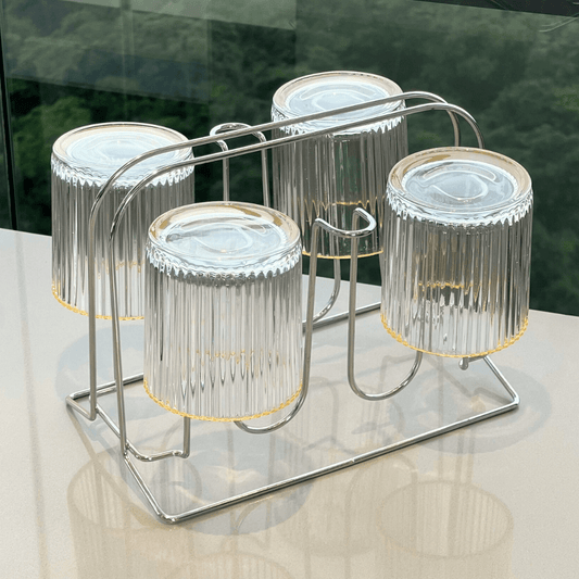 Suporte Porta 6 Copos Art Cook Cromado