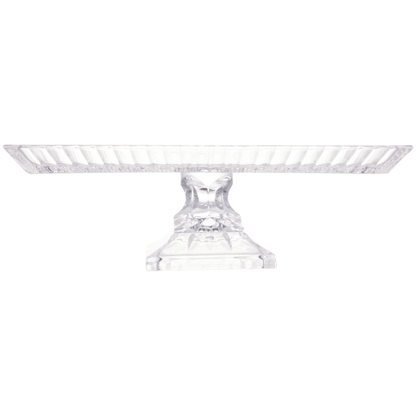 Travessa Lys com Pé Cristal de Chumbo 34cm