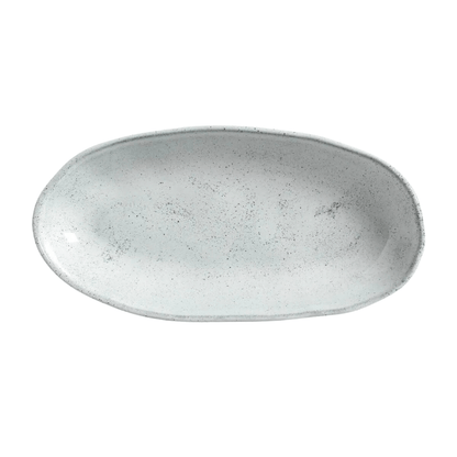 Travessa Oval Funda Orgânica Echo Branca 32cm